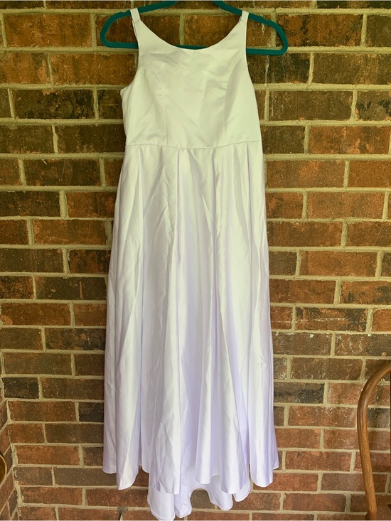 Dresses & Skirts - Satin Flower Junior Girl Dress with Big Bow Elegant Sleeveless A-Line Ball Gowns
